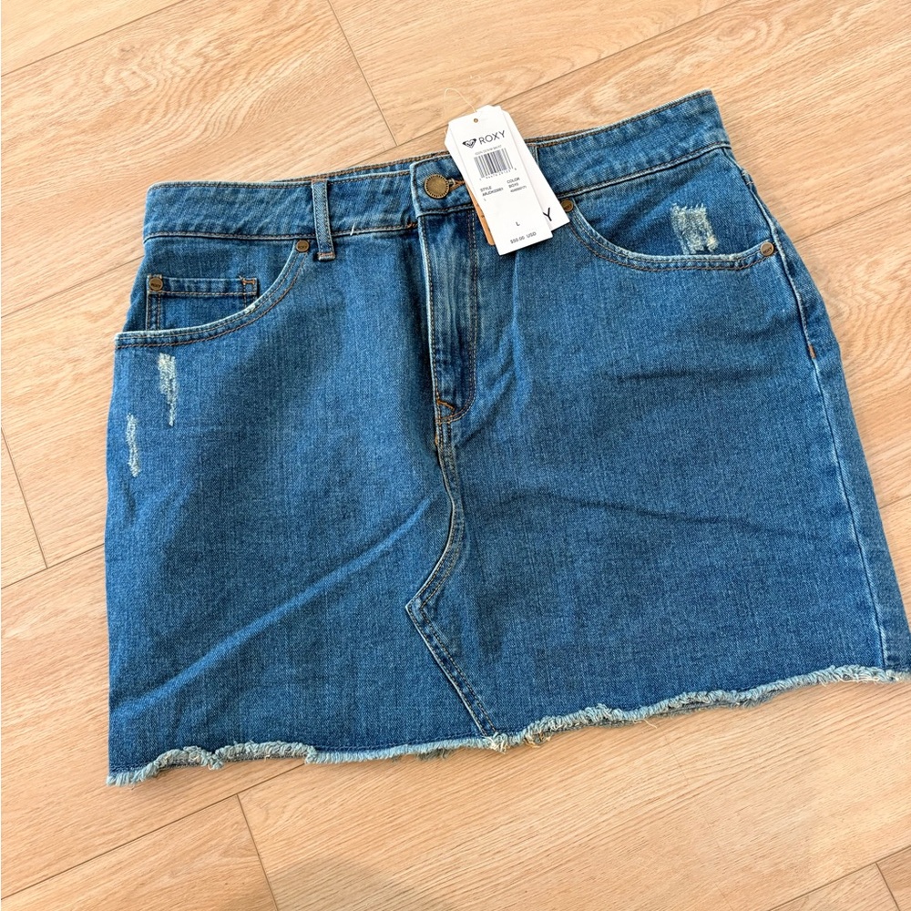 Denim Blue Skirt